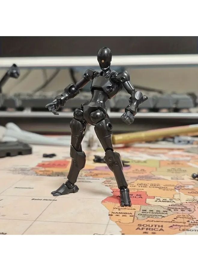 2PCS Red Miniature Soldier Model Toy Need To Assemble With Movable Joints And Accessories - Image 4